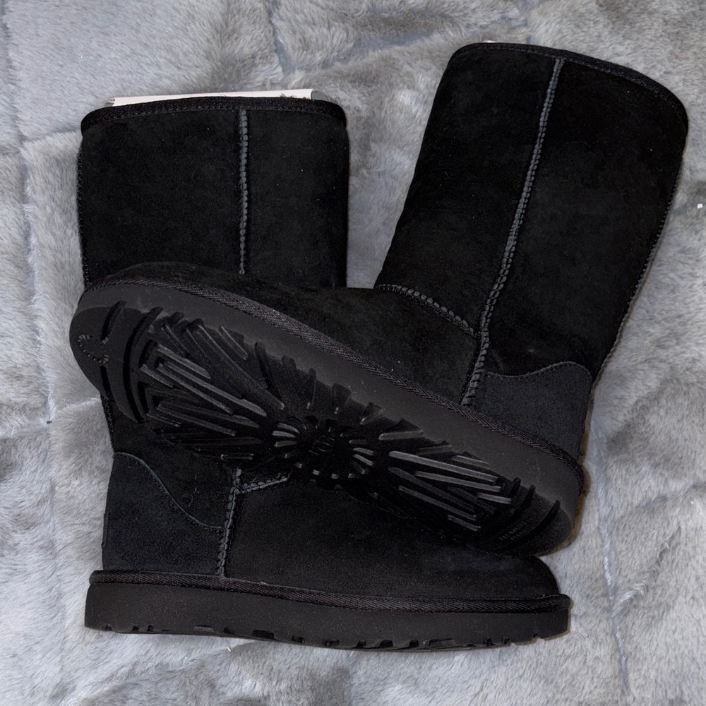 UGG Black Suede Boots